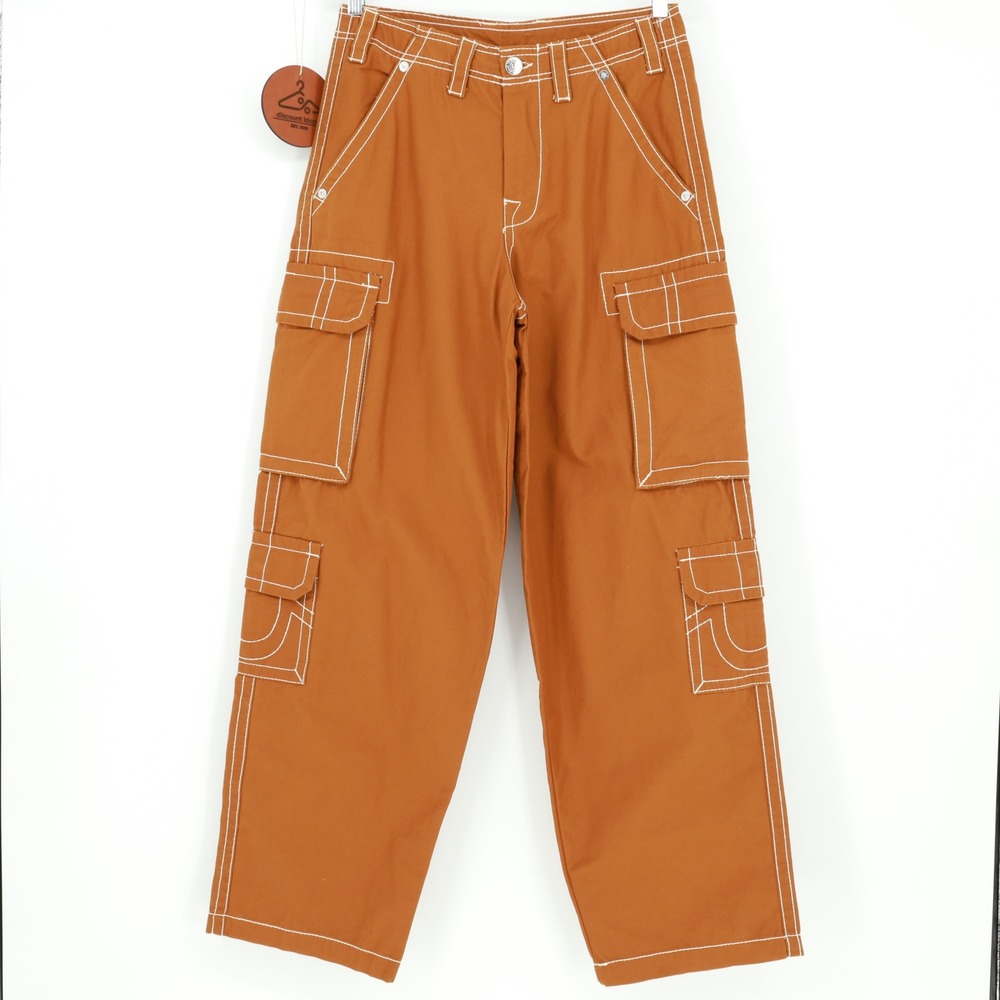 True Religion Big T Double Pocket Baggy
Cargo Jeans Caramel Cafe Size 28 Cotton